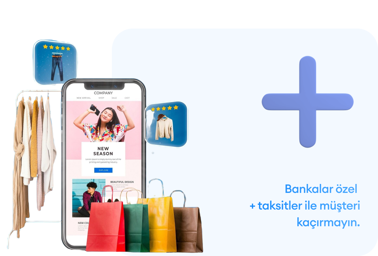 yapay zeka mobil e-ticaret sitesi